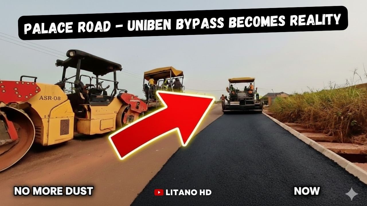 Palace Road - Uniben Bypass now a reality | Benin City Development.