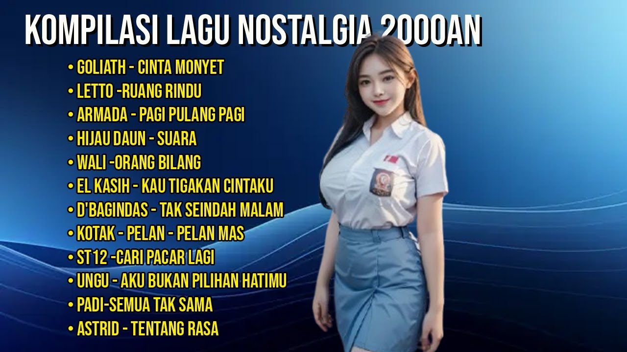 KOMPILASI LAGU NOSTALGIA 2000an Goliath | Letto | Wali | St12 | Ungu