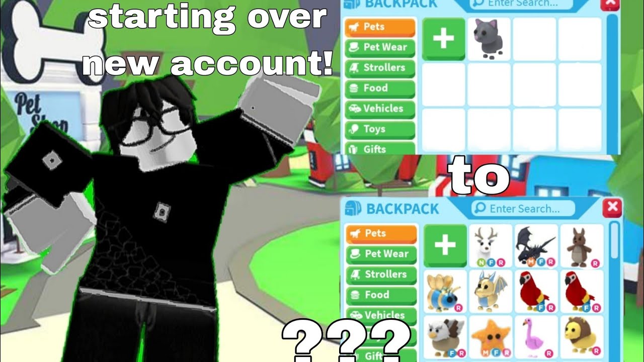 starting over...with NOTHING! New Account, Building Inventory!