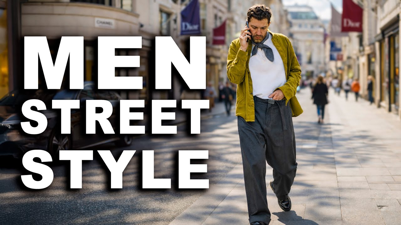 London Bond Street Men’s Street Style | Winter Fashion 2025 – Stylish Menswear in Daylight
