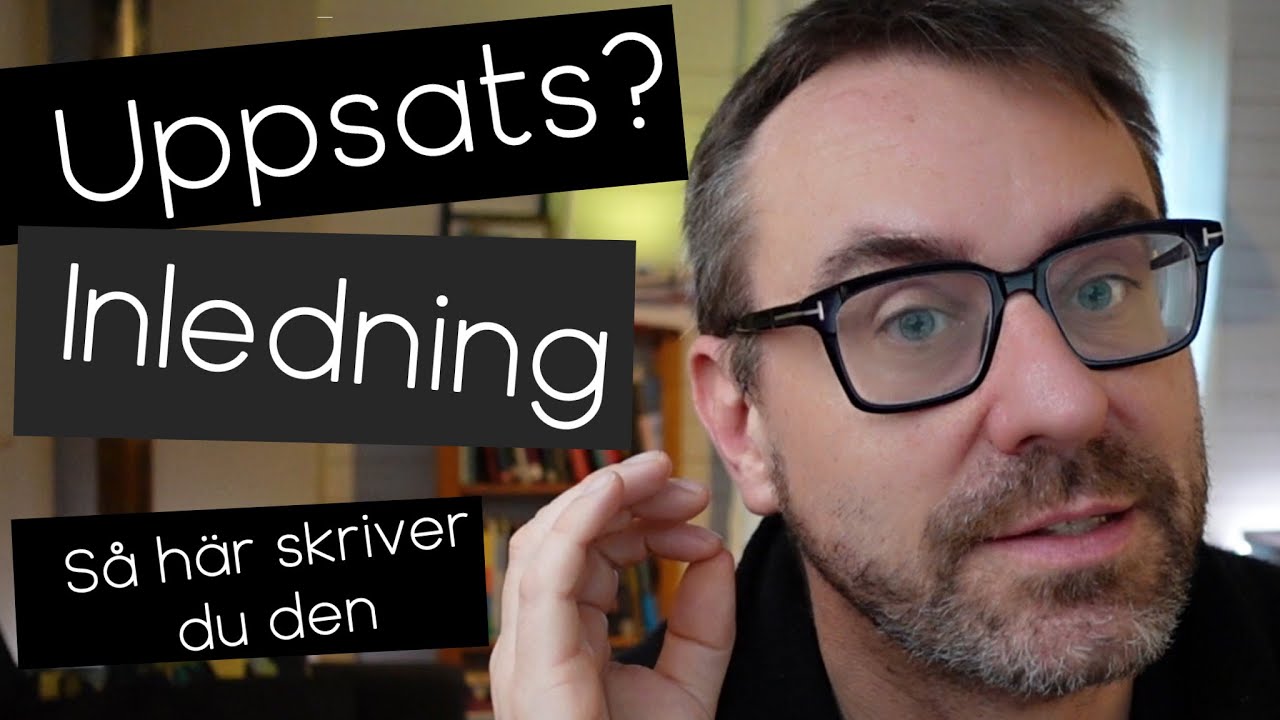 Uppsats? Så här skriver du din inledning.