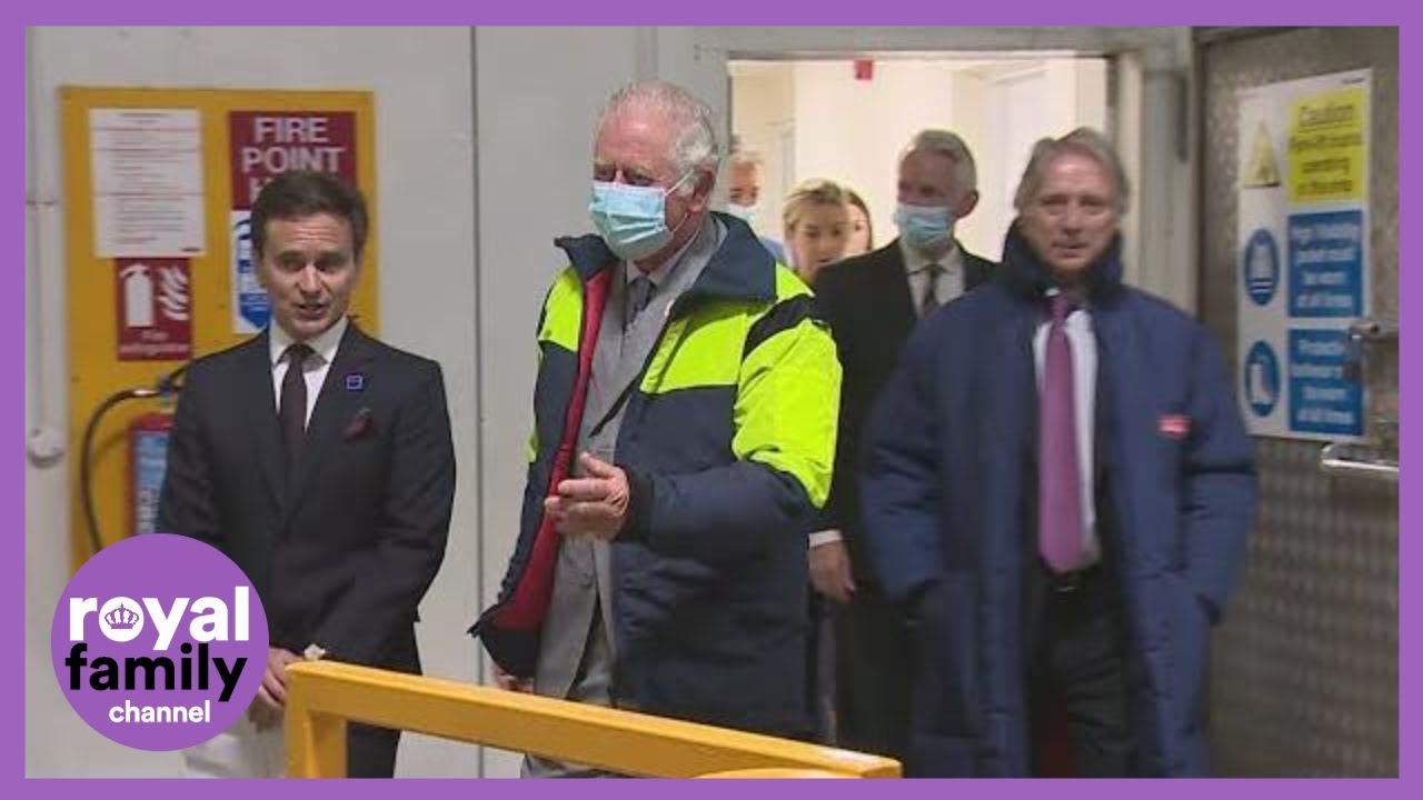 Prince Charles Visits Iceland Supermarket Headquarters in Deeside