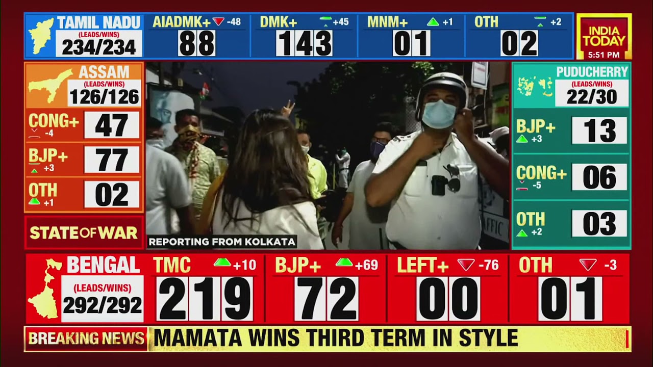 Mamata Banerjee Heads To Kali Temple After West Bengal Poll Victory