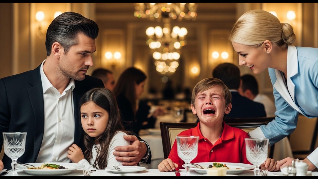 The Mafia Boss’s Son Wouldn’t Stop Crying — Until the Waitress Whispered 5 Words That Changed Every