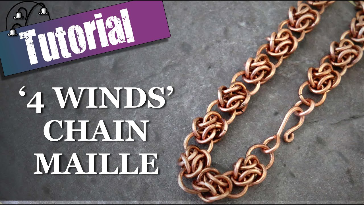 4 Winds Chain Maille Bracelet