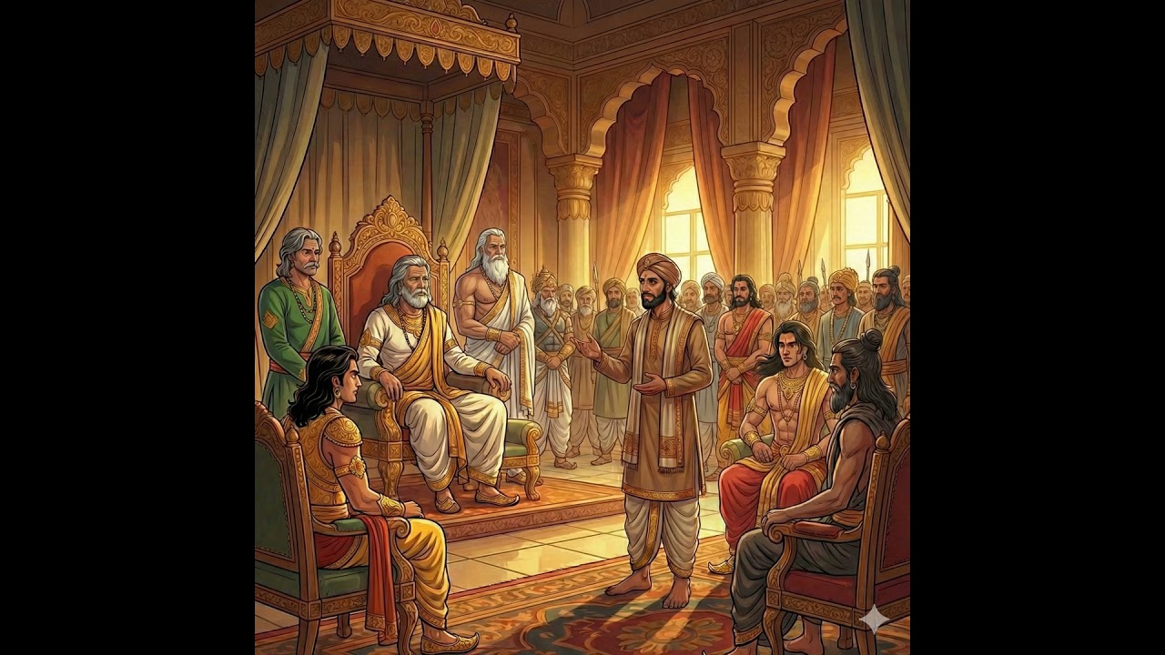 50. Pandavas' Ultimatum: The Kaurava Court Divided (Yanasandhi Parva)