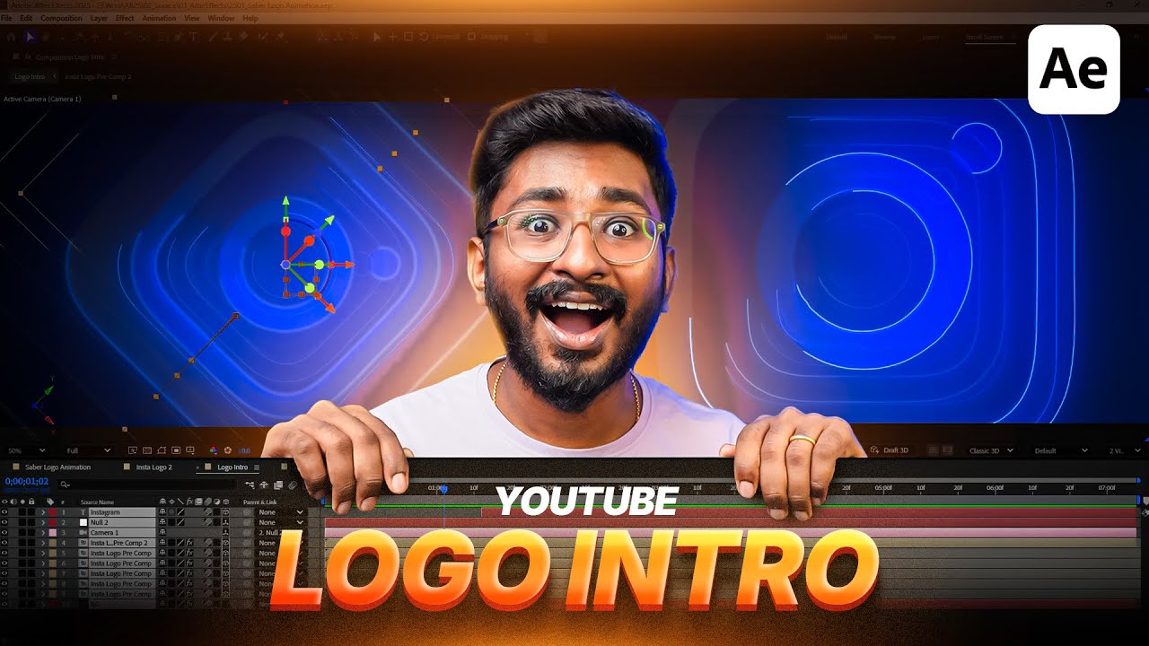 Superஆன 🔥 Youtube Logo Intro நம்ம After Effectsல 🤩✨