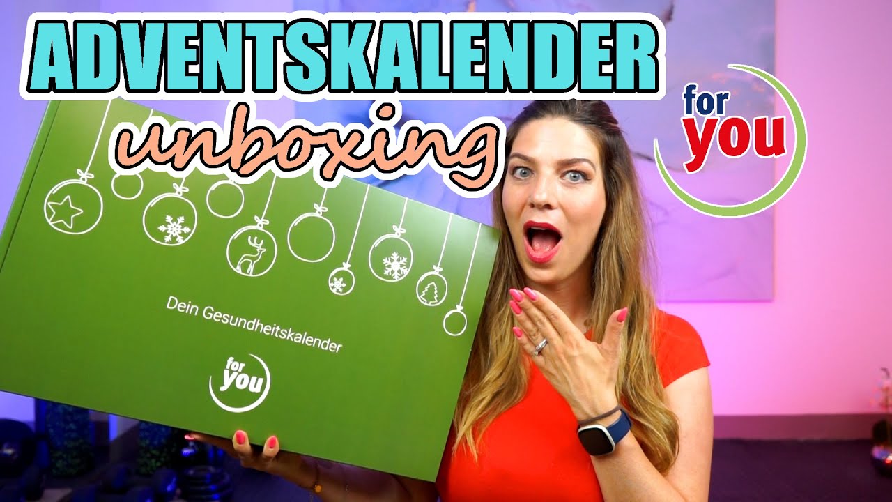 DER ADVENTSKALENDER für Deine GESUNDHEIT?! 🎁 for you Gesundheitskalender 2024🎄
