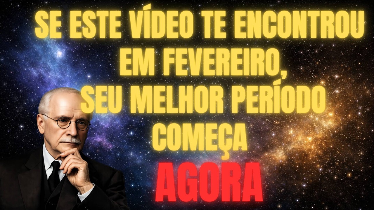 HOJE É O INÍCIO DE UM NOVO PERÍODO DA SUA VIDA | CARL JUNG
