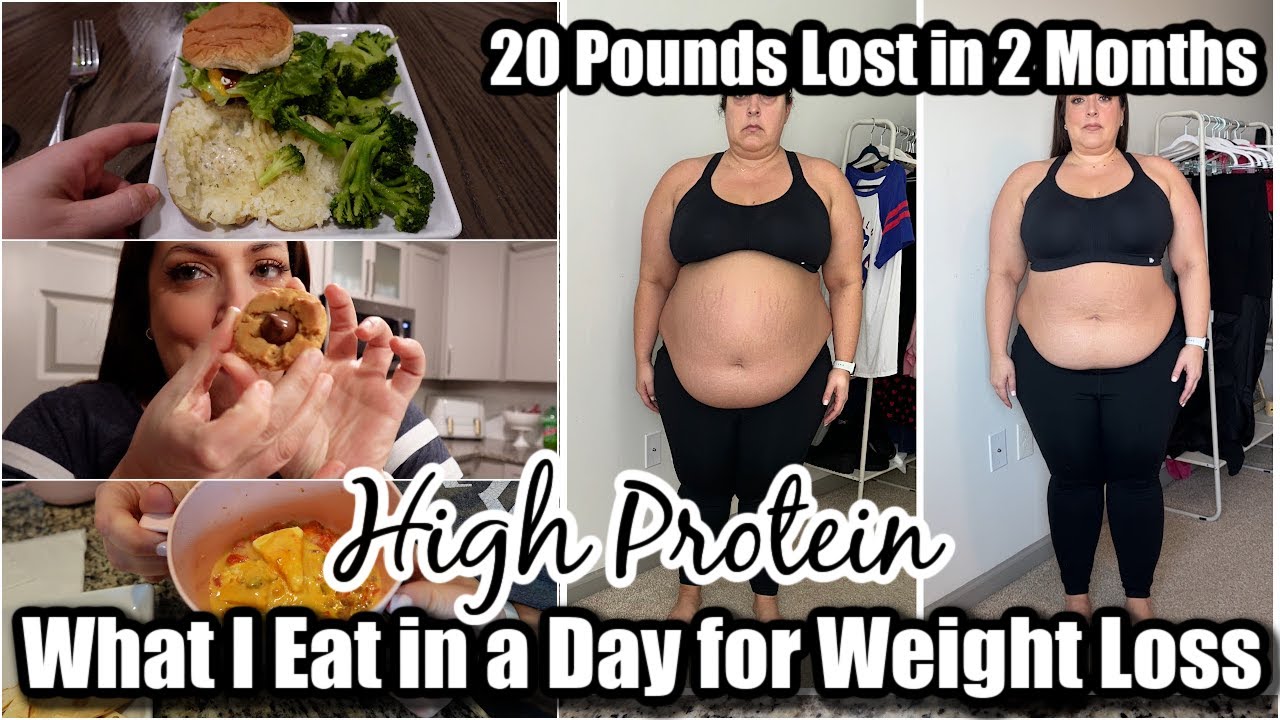 What I Eat in A Day That Has Helped Me Lose 20 Pounds in 2 MONTHS | HIGH PROTEIN What I Eat In a Day