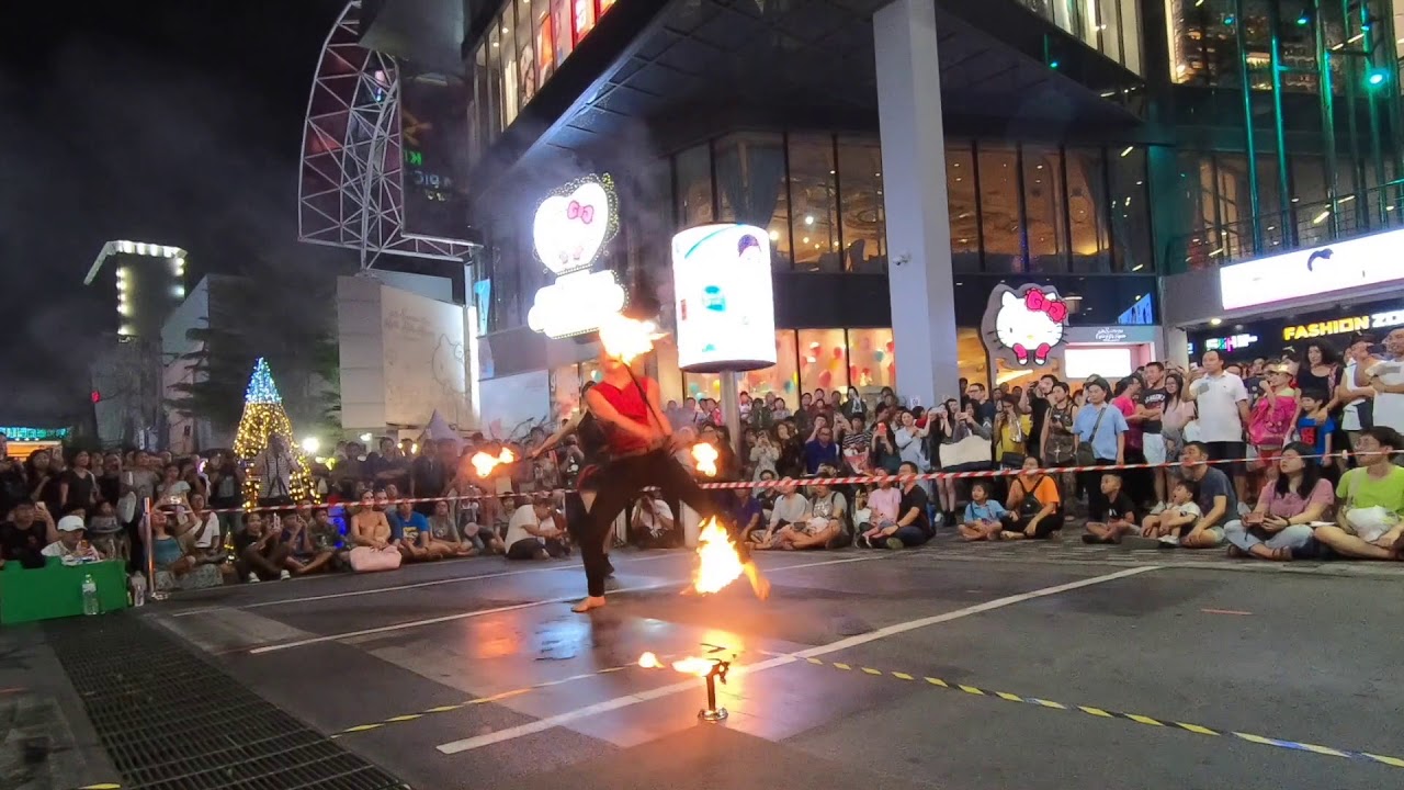 Laughing Ablaze in Bangkok