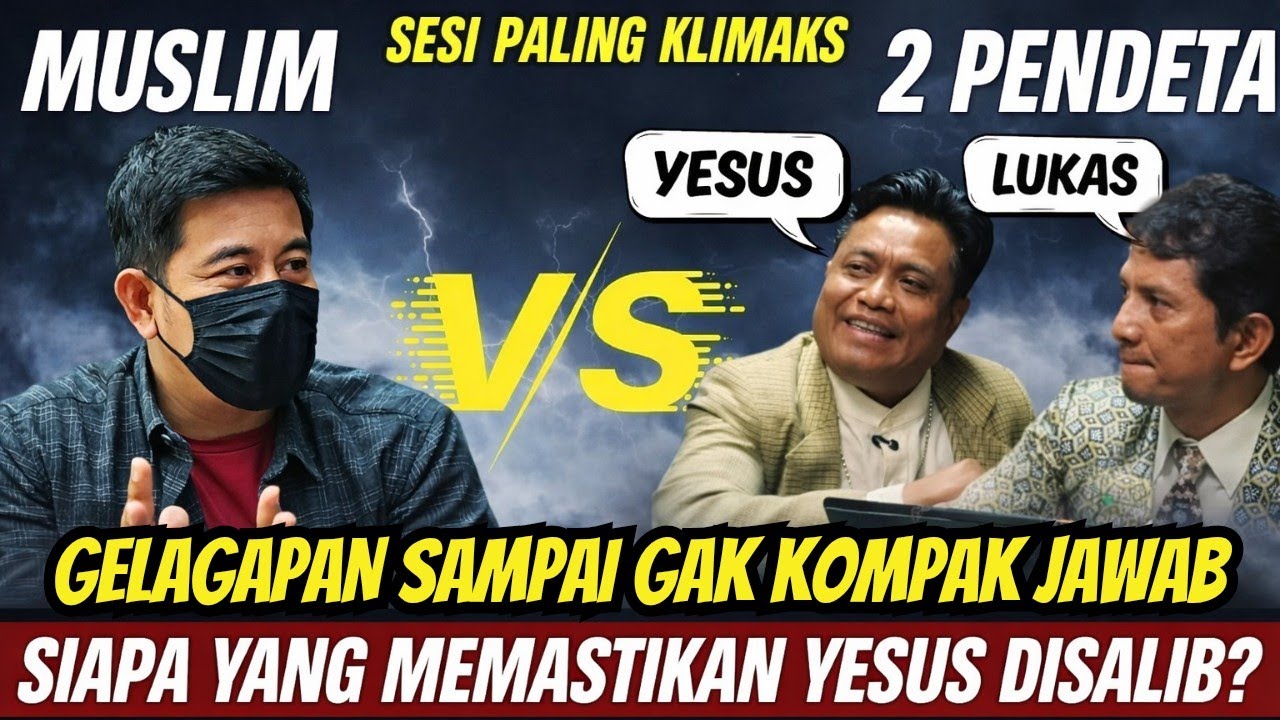 KOCAK‼️ PERTANYAAN INI BUAT GELAGAPAN PENDETA | DEBAT ISLAM VS KRISTEN | Zulkifli M Abbas Terbaru 