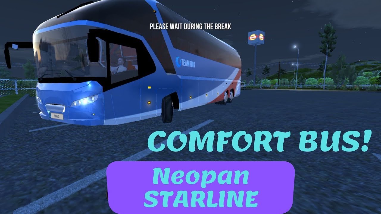 Bus Simulator : Ultimate | Comfort Bus Neopan STARLINE! | iOS / Android Mobile Gameplay