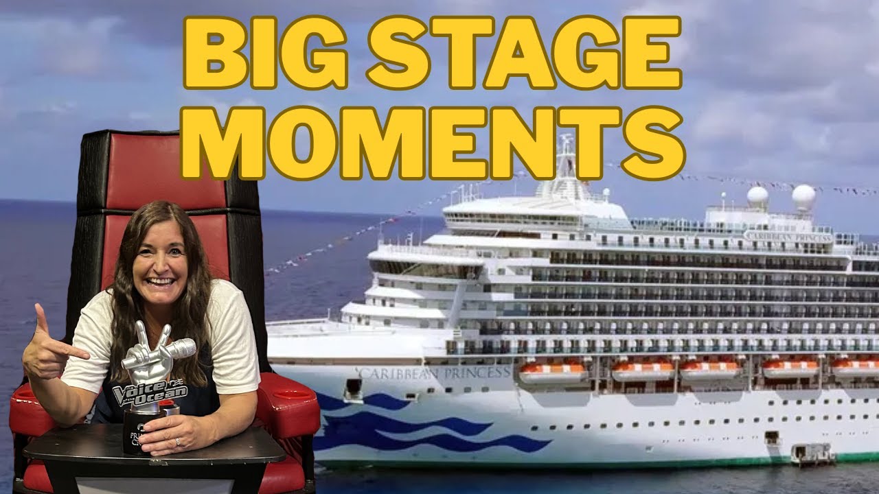 Ship Tour, Voice of the Ocean Final 🎤 & Game Show Madness | Caribbean Princess