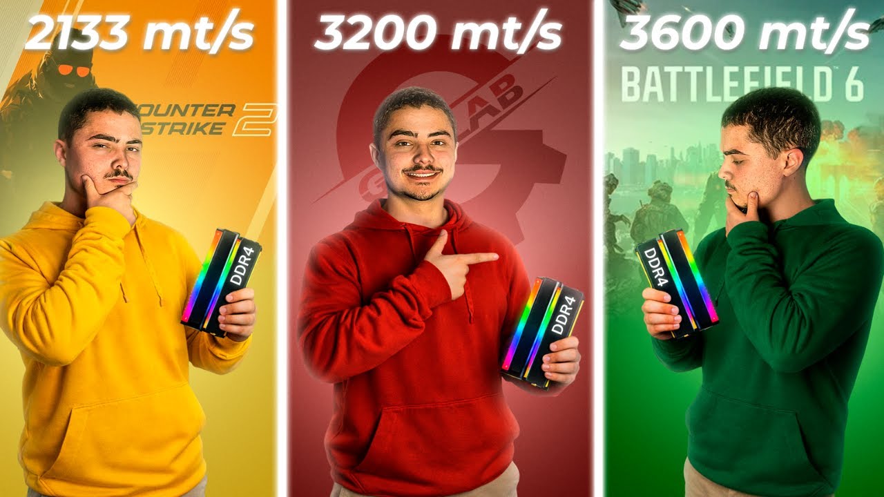 Como a velocidade da RAM afeta o desempenho do PC!?