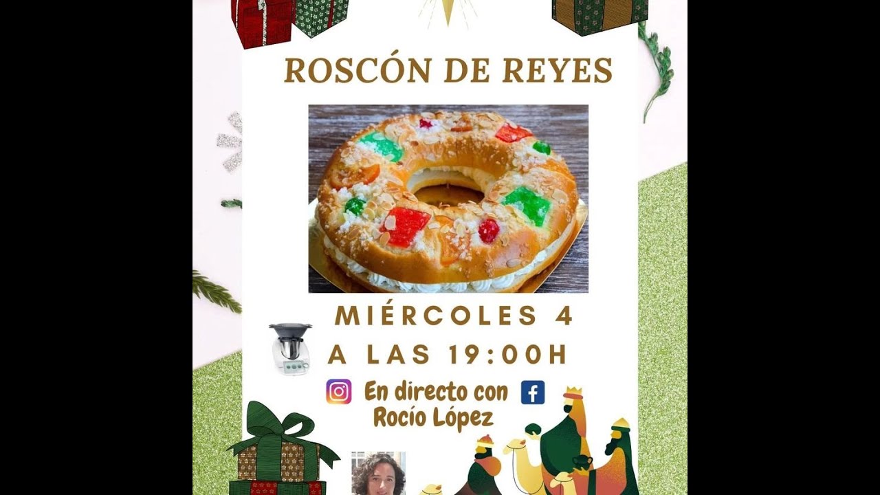 Roscón de Reyes en nuestra Thermomix TM6