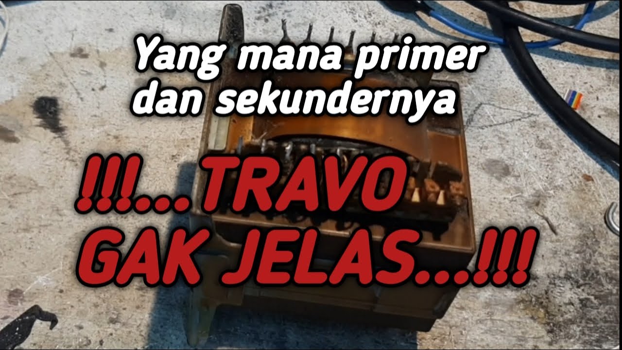 Cara mengukur / mencari / menentukan lilitan primer dan sekunder travo yang tidak ada keteranganya