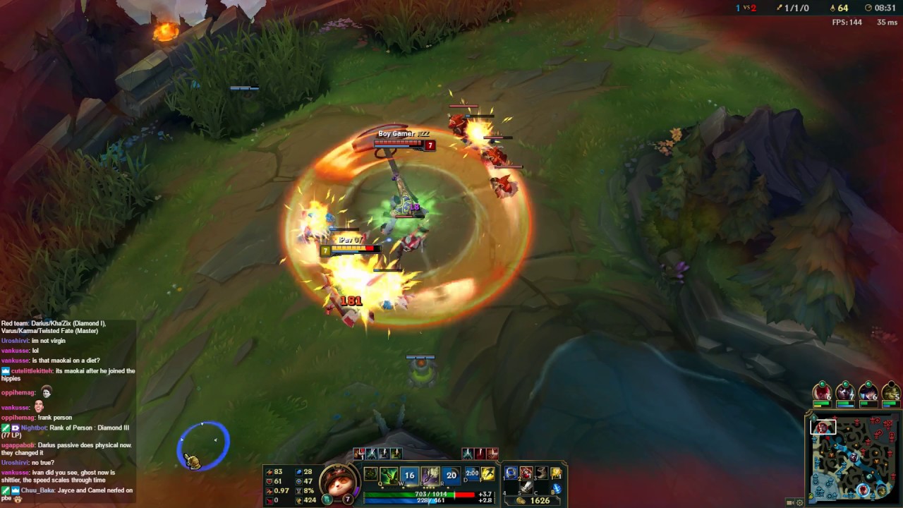 Teemo vs Darius - iPav p7.1