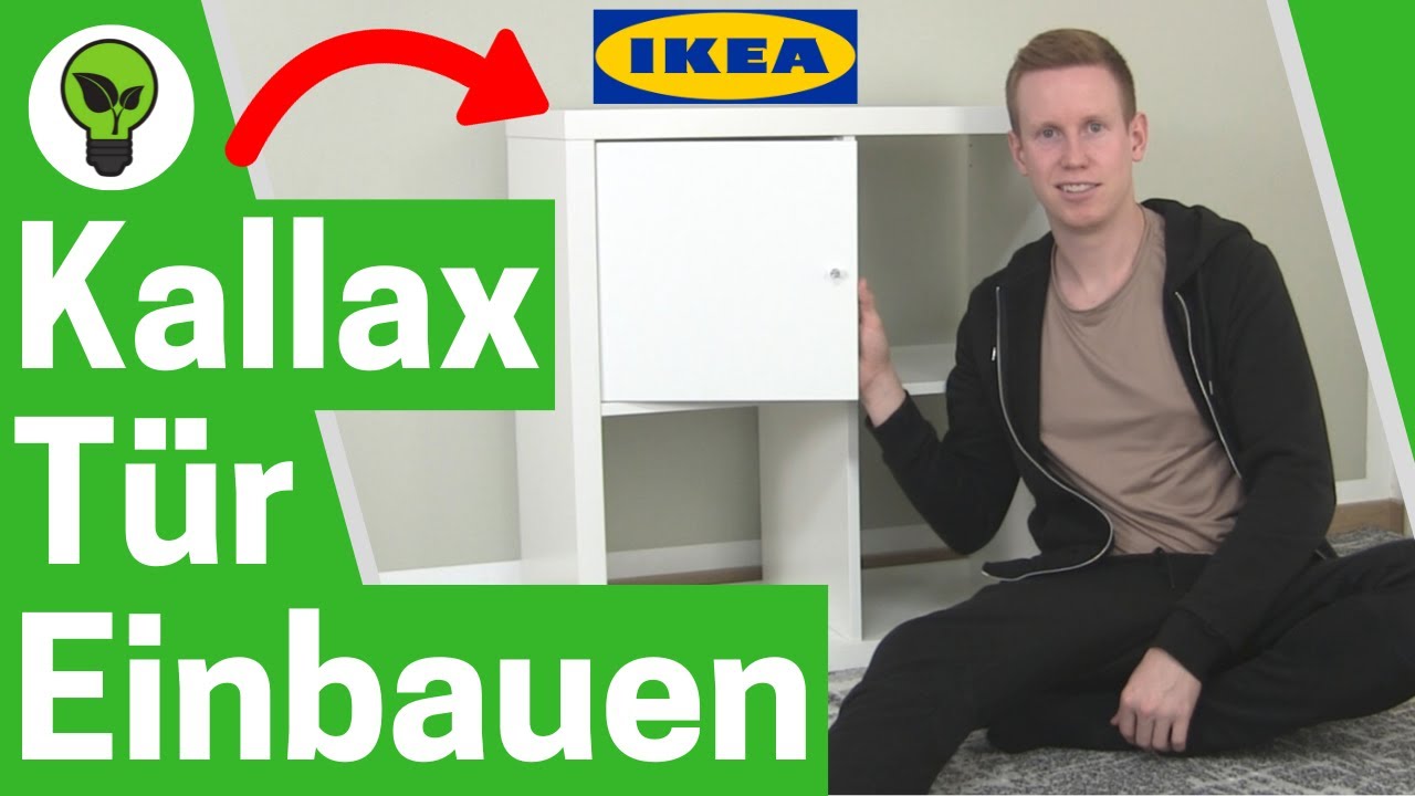 IKEA Kallax Tür Einbauen ✅ ULTIMATIVE ANLEITUNG: Wie Türen Einsatz in Kallax Wandregal Einstellen???
