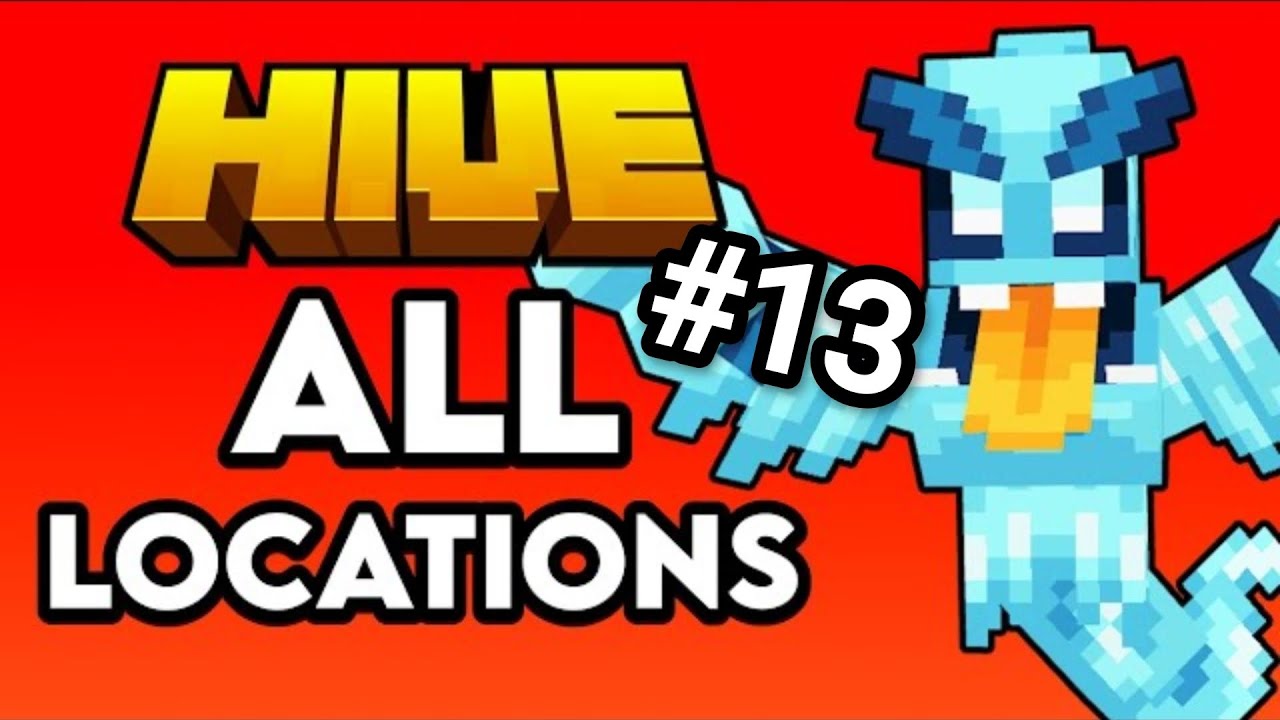 All 13 locations of Hive ghost hunt  2025 