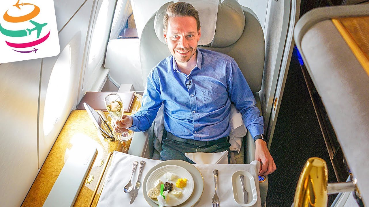 Emirates First Class 14 Stunden A380 Tripreport | YourTravel.TV