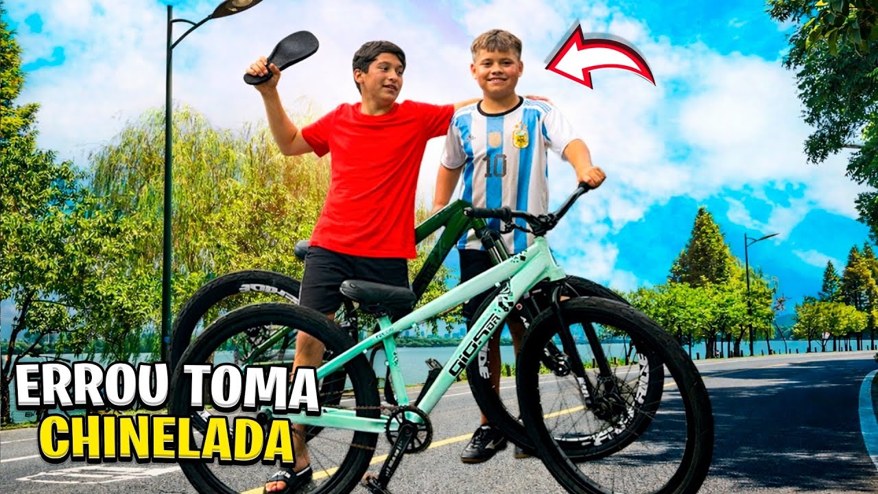 ERROU TOMOU CHINELADA DIFERENTE DAS OUTRAS…