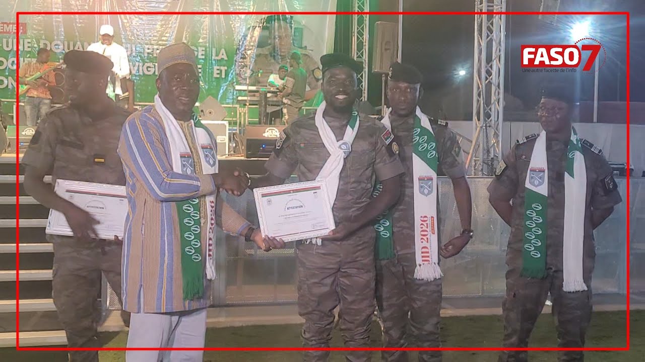 Burkina Faso : L’administration des douanes reconnaît le mérite des agents pour leur dévouement