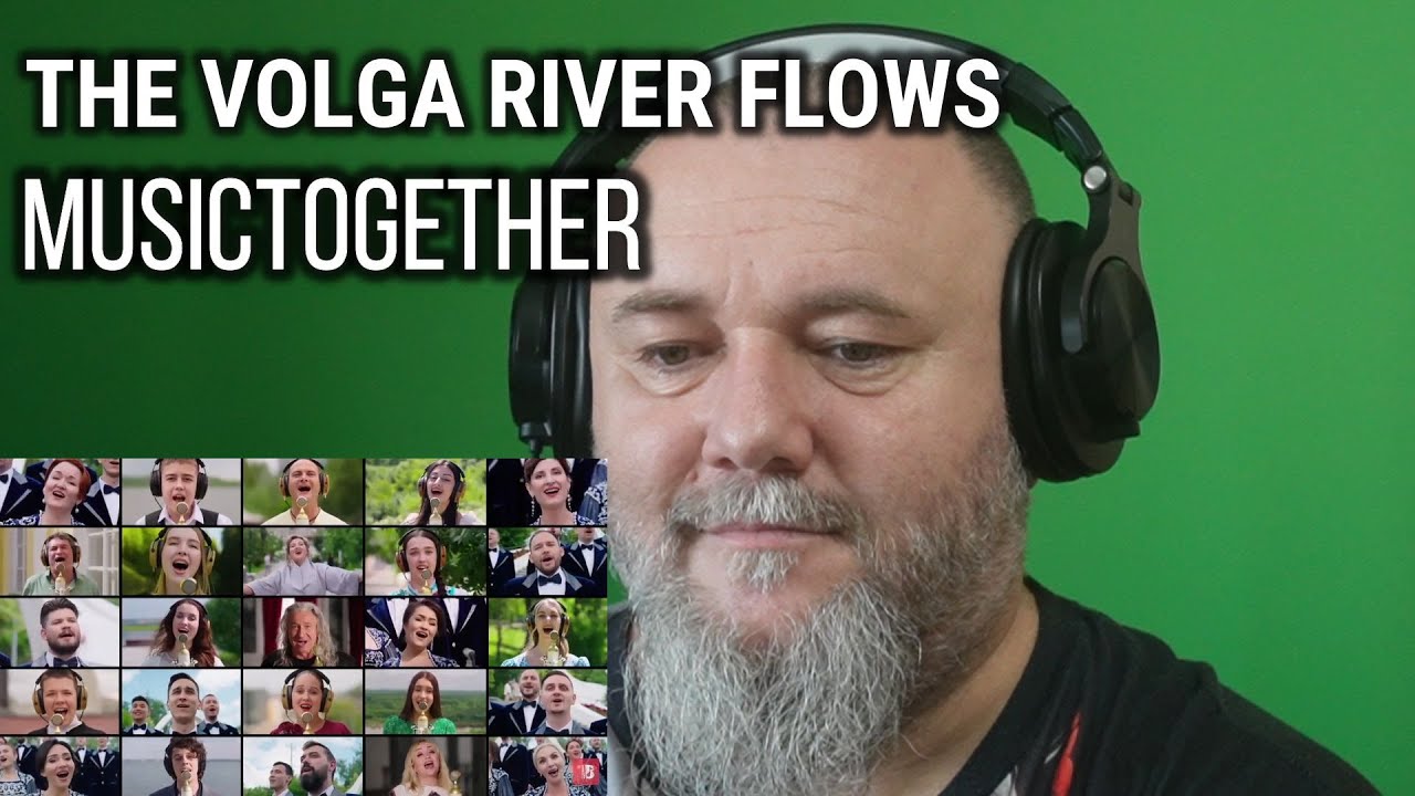 MUSICTOGETHER / МУЗЫКАВМЕСТЕ - THE VOLGA RIVER FLOWS | Течет река Волга [Lyudmila Zykina] (REACTION)