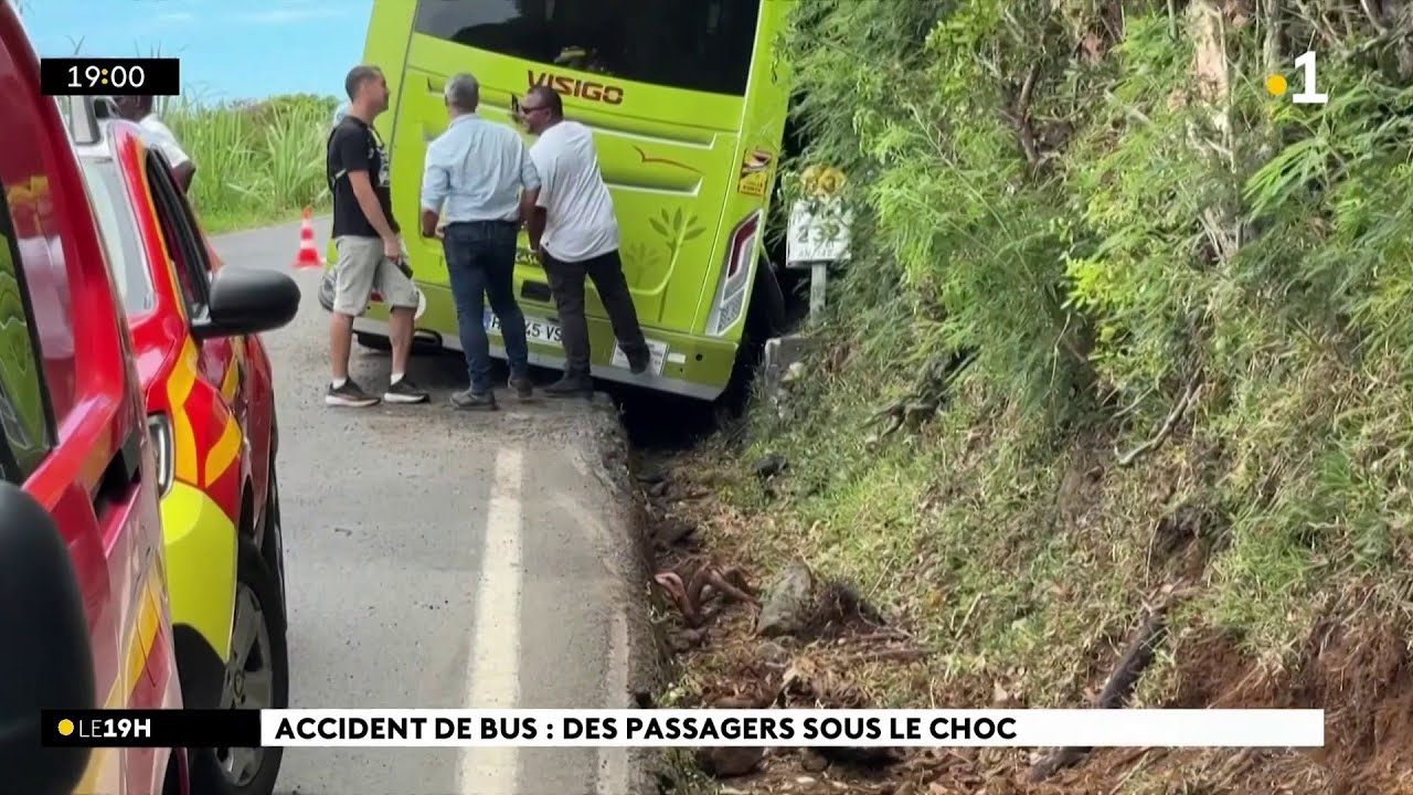 Dix personnes secourues dans un accident de bus à Saint-Joseph