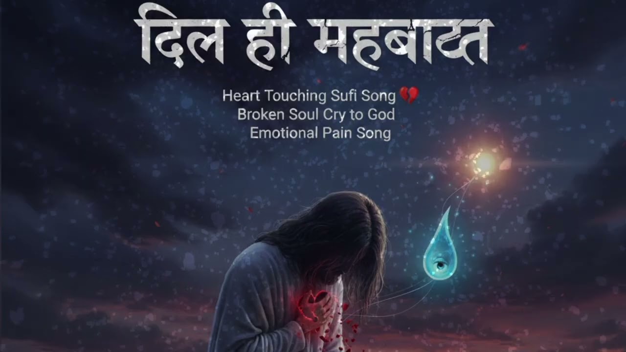 दिल ही मोहब्बत | Heart Touching Sufi Song 💔 | Broken Soul Cry to God | Emotional Pain Song