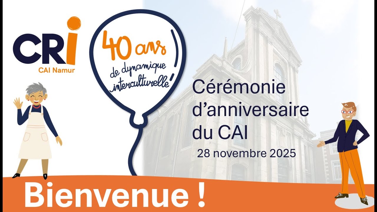 Cérémonie 40 ans du CAI - Au confluent de l'intégration et de l'interculturalité