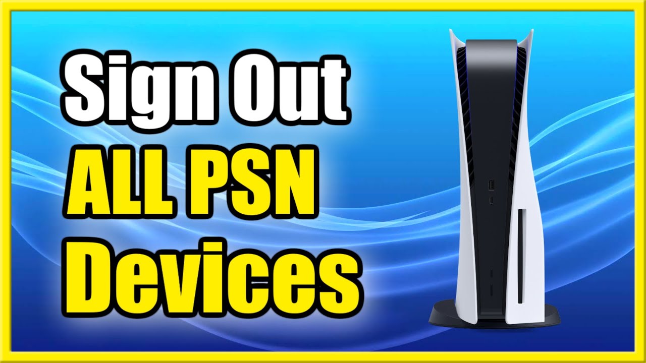 Как выйти из PlayStation на всех устройствах (руководство для PS5 и PS4)