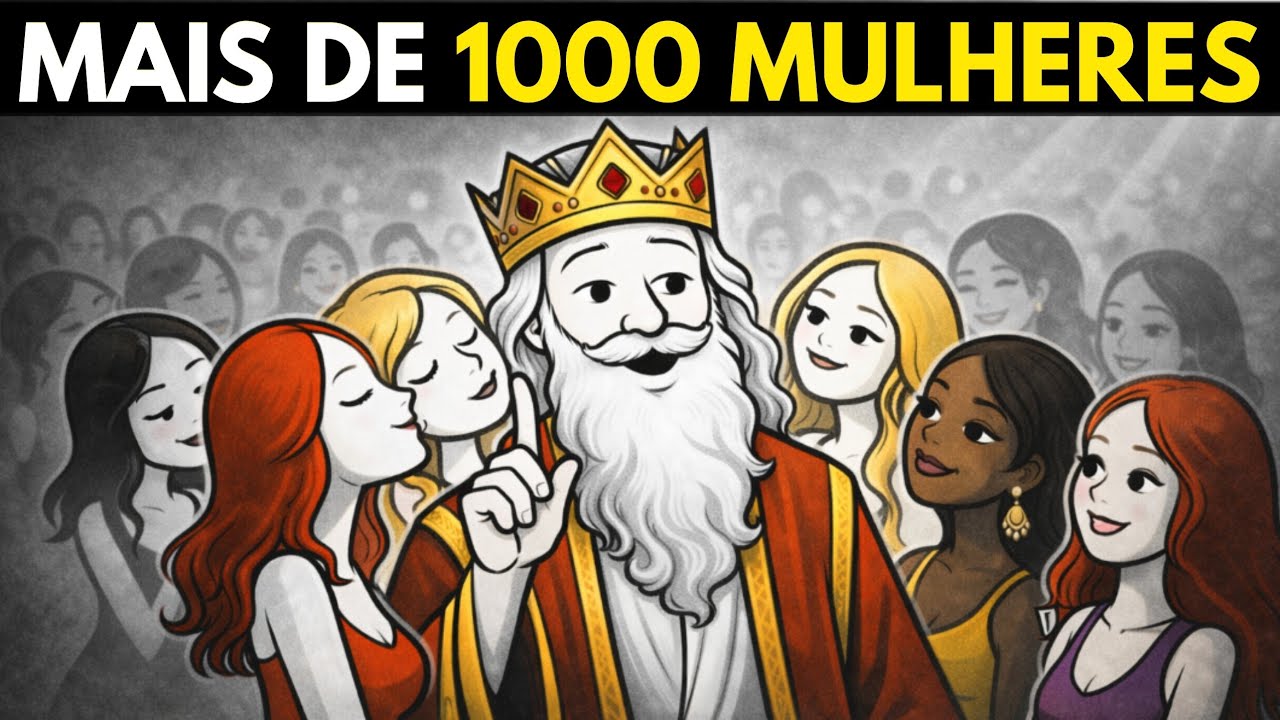 SALOMÃO teve 1000 MULHERES e ISSO é o que ele aprendeu sobre ELAS