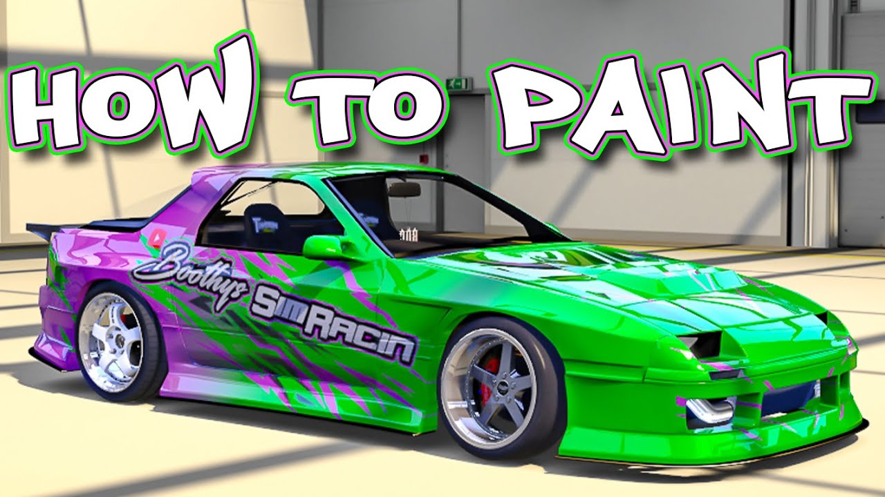 How to Make Custom Car Skins in Assetto Corsa with Photoshop | Assetto Corsa Livery Tutorial |