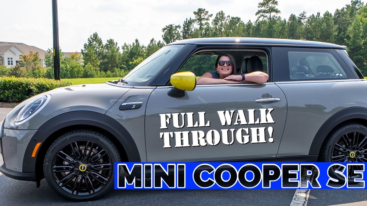 2022 MINI Cooper SE Tour / Feature Walk Through With Kalie