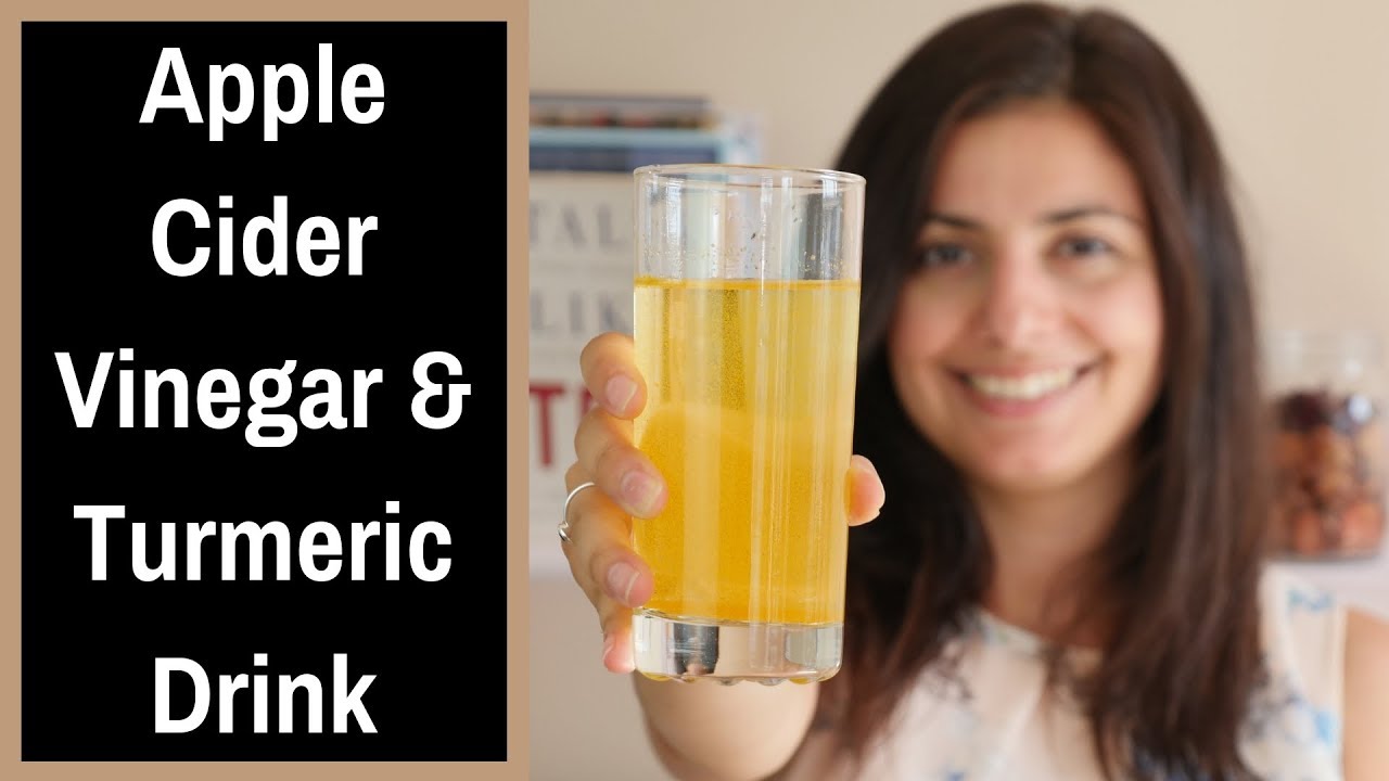 APPLE CIDER VINEGAR AND TURMERIC MORNING DRINK | Turmeric Morning Tonic