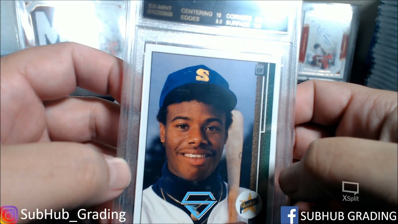 First Ever Forensic Card Grading (FCG), Subhub Reveal and Review Looking at Quality and Ascetics