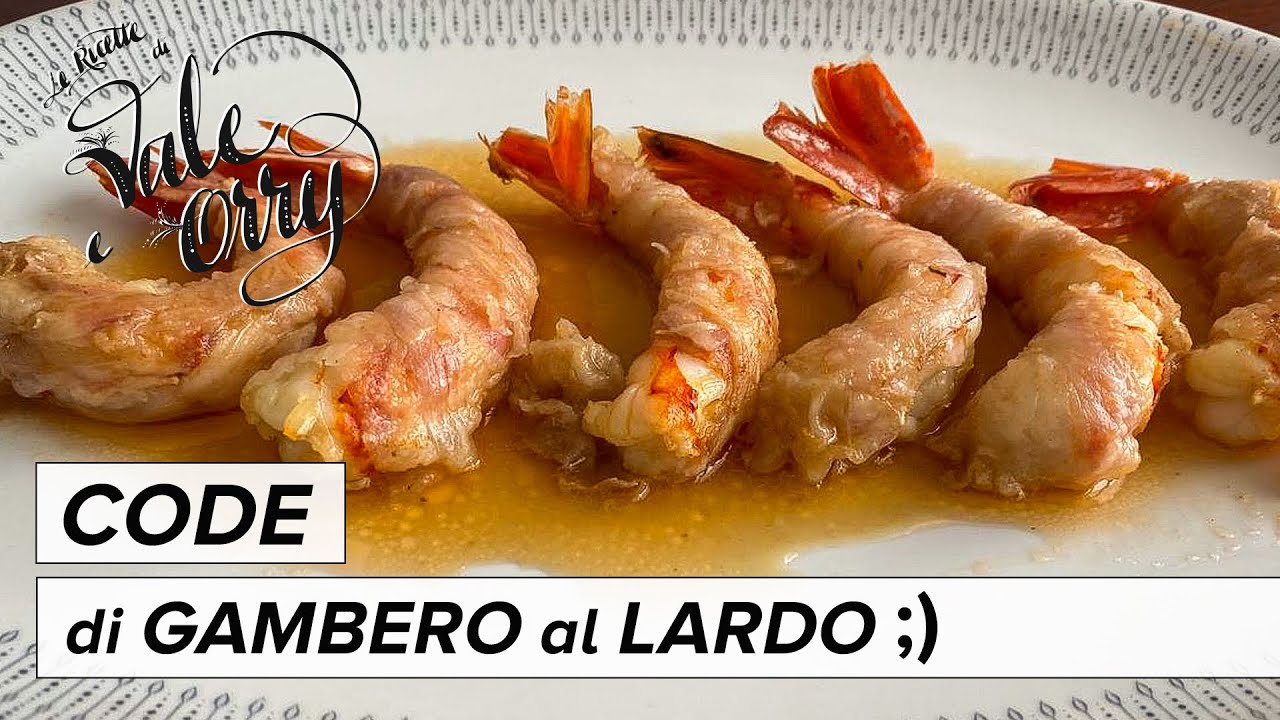 CODE di GAMBERO al LARDO | Questa &egrave; una cosa Paradisiaca!!! 😍😂😘❤️🥰