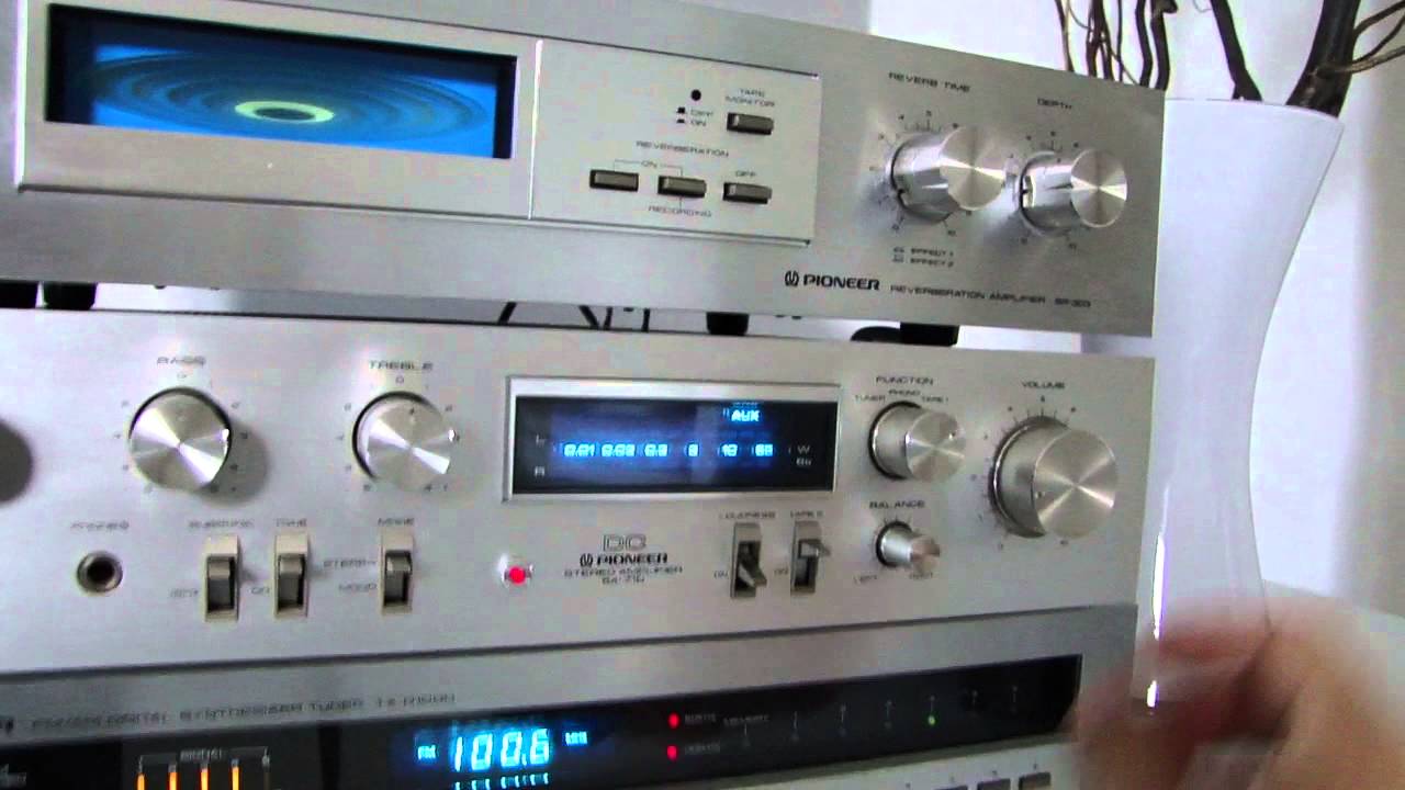 PIONEER CT-F900+PIONEER SA-710DC+PIONEER TX-D1000+PIONEER SR-303 TEST