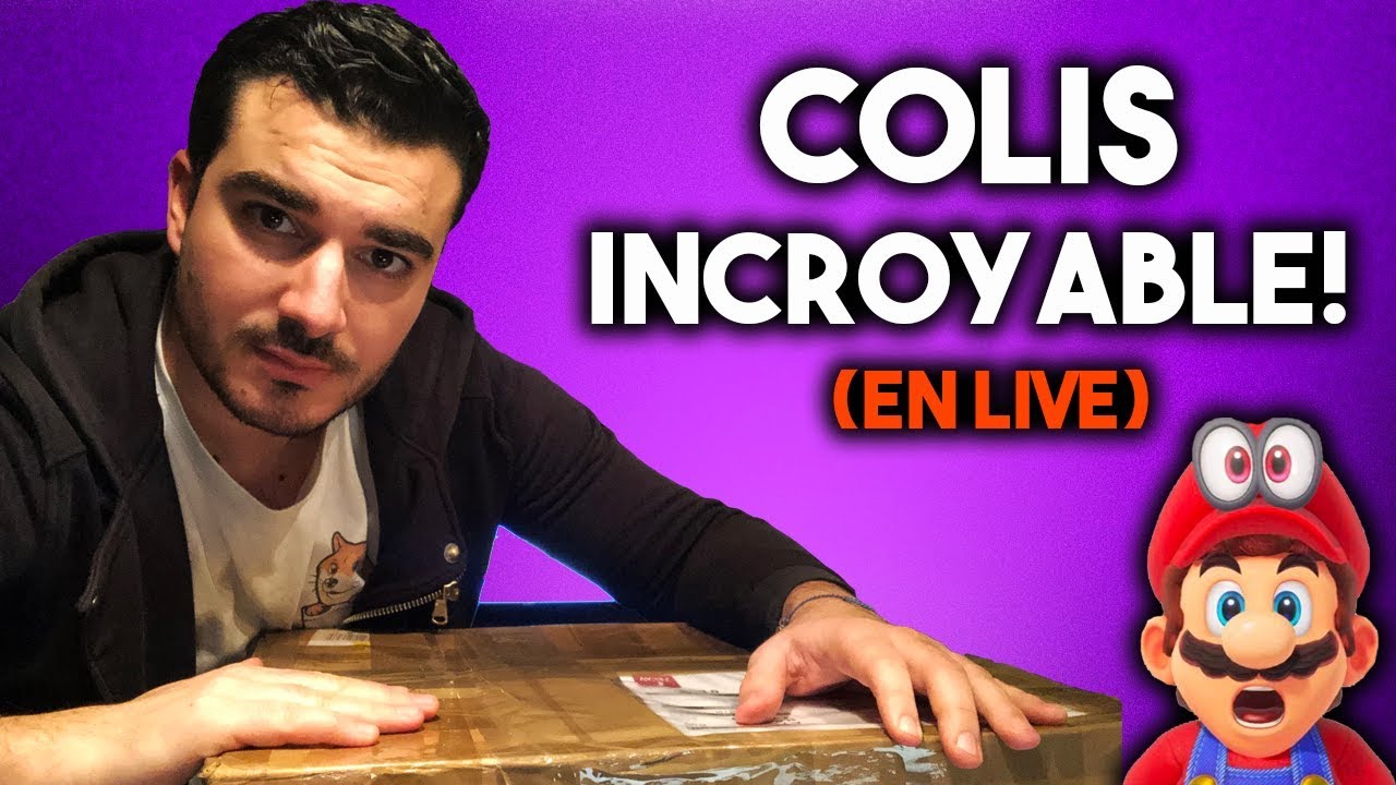 CE COLIS CONTIENT UNE SURPRISE JEUX VID&Eacute;O INCROYABLE!