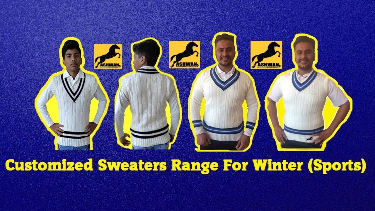 Ashwan Sports® Cricket sweater