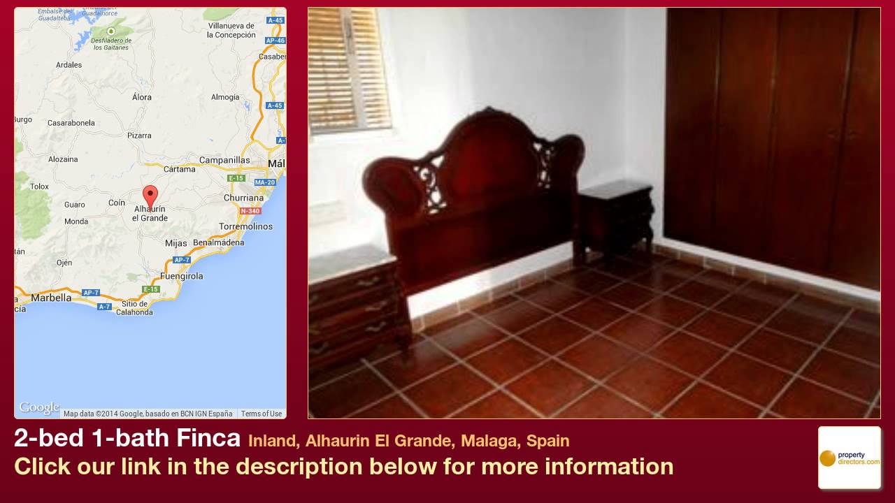 2-bed 1-bath Finca to Rent in Inland, Alhaurin El Grande, Malaga, Spain