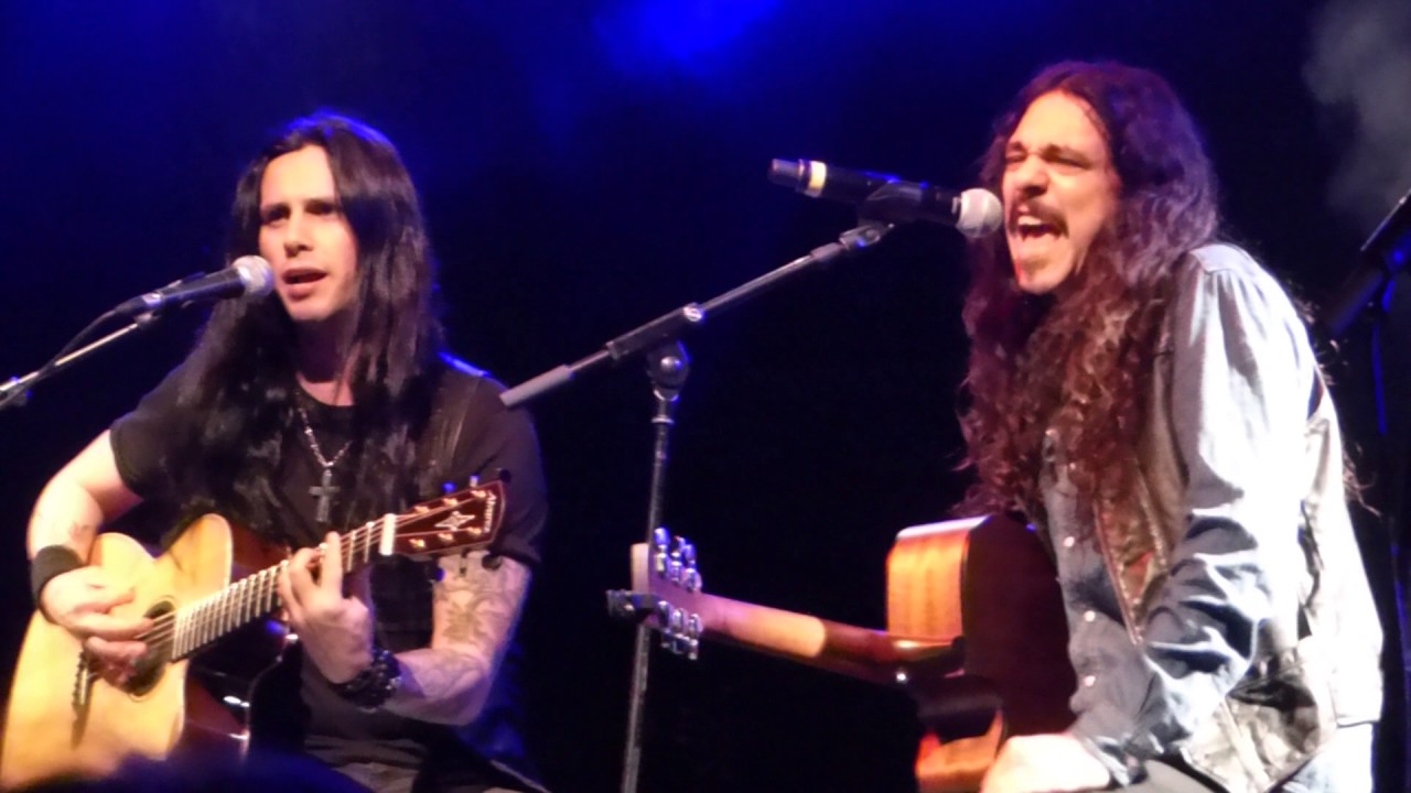 GUS G & JAMES PAUL LUNA - Burn. Acoustic show [Batschklapp, Frankfurt, 7.4.2017]