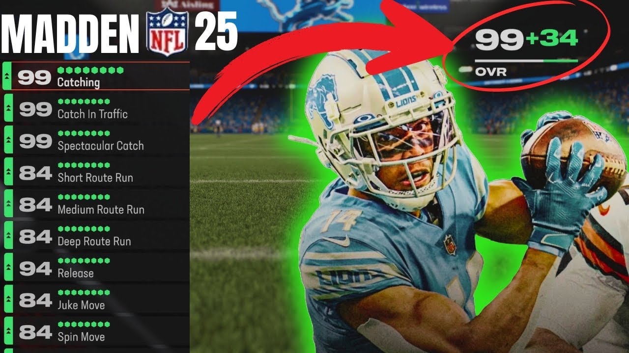 *META* WR Build to Dominate Madden 25!