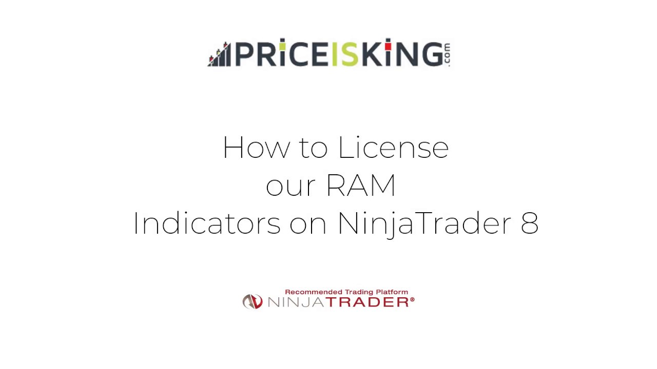 How To License Our RAM Indicator on the NinjaTrader 8 Platform
