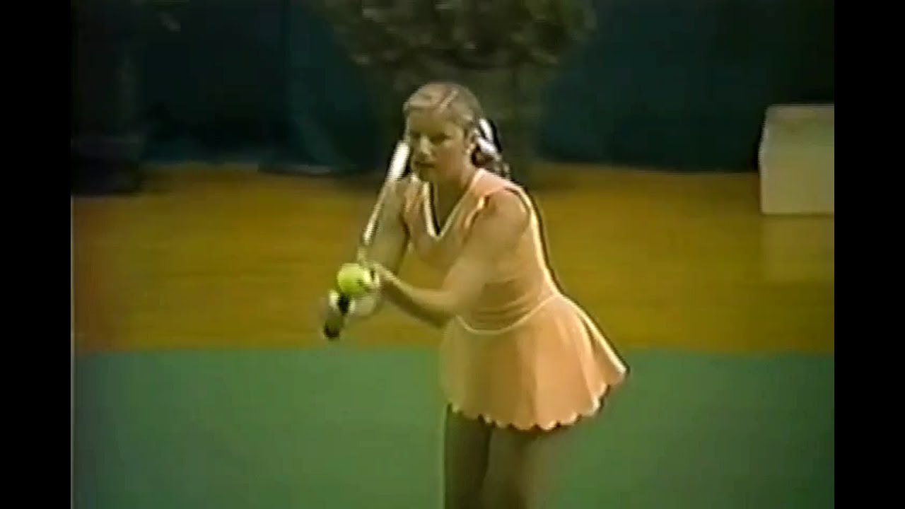 Chris Evert vs. Virginia Wade Philadelphia 1975 F 💛 🆕