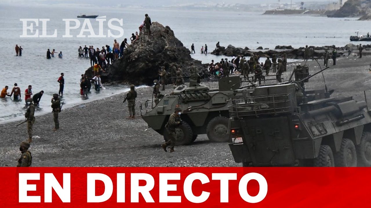 DIRECTO #CEUTA | El Ejército se despliega por la llegada de MIGRANTES