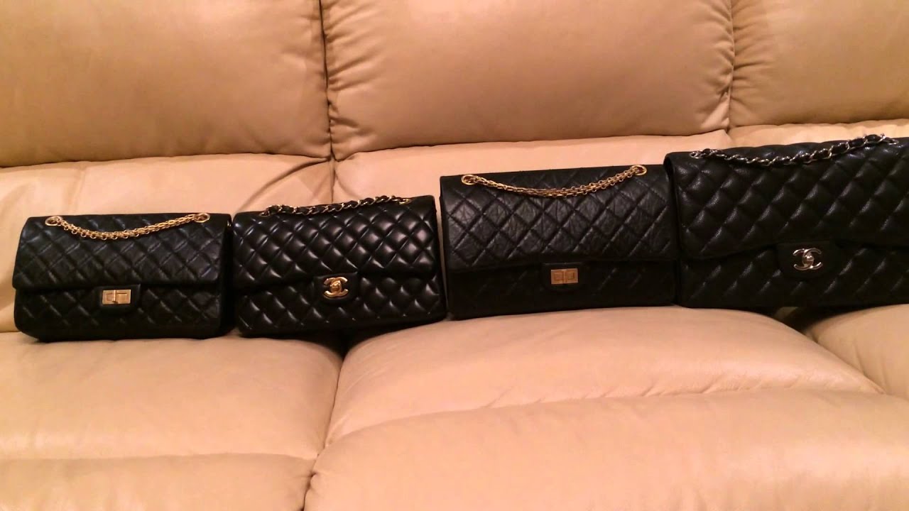 Comparison: Chanel Reissue and Classic Flap