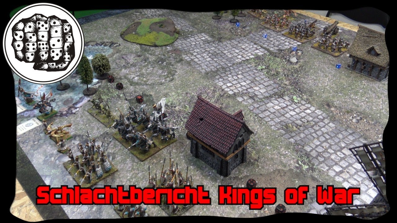 Kings of War Schlachtbericht Zwerge vs. Elfen