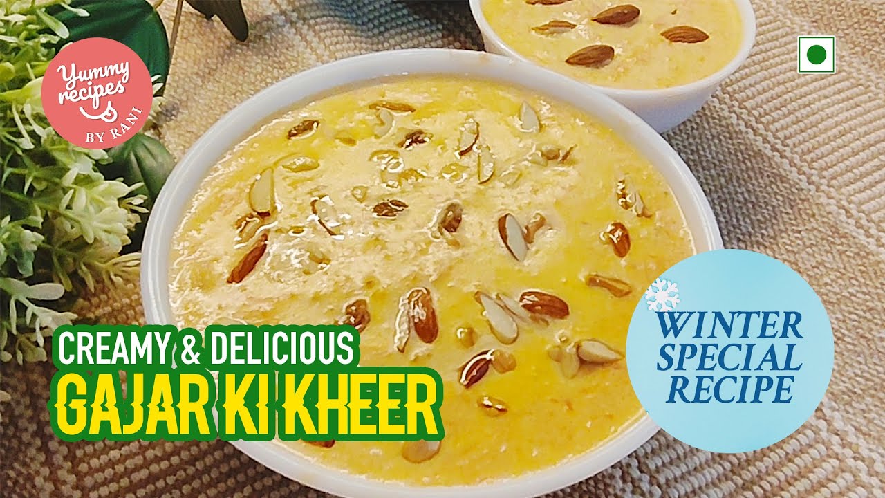 Gajar Ki Kheer (Unique carrot dessert) Winter Special Dessert | Must-Try Recipe by YRR